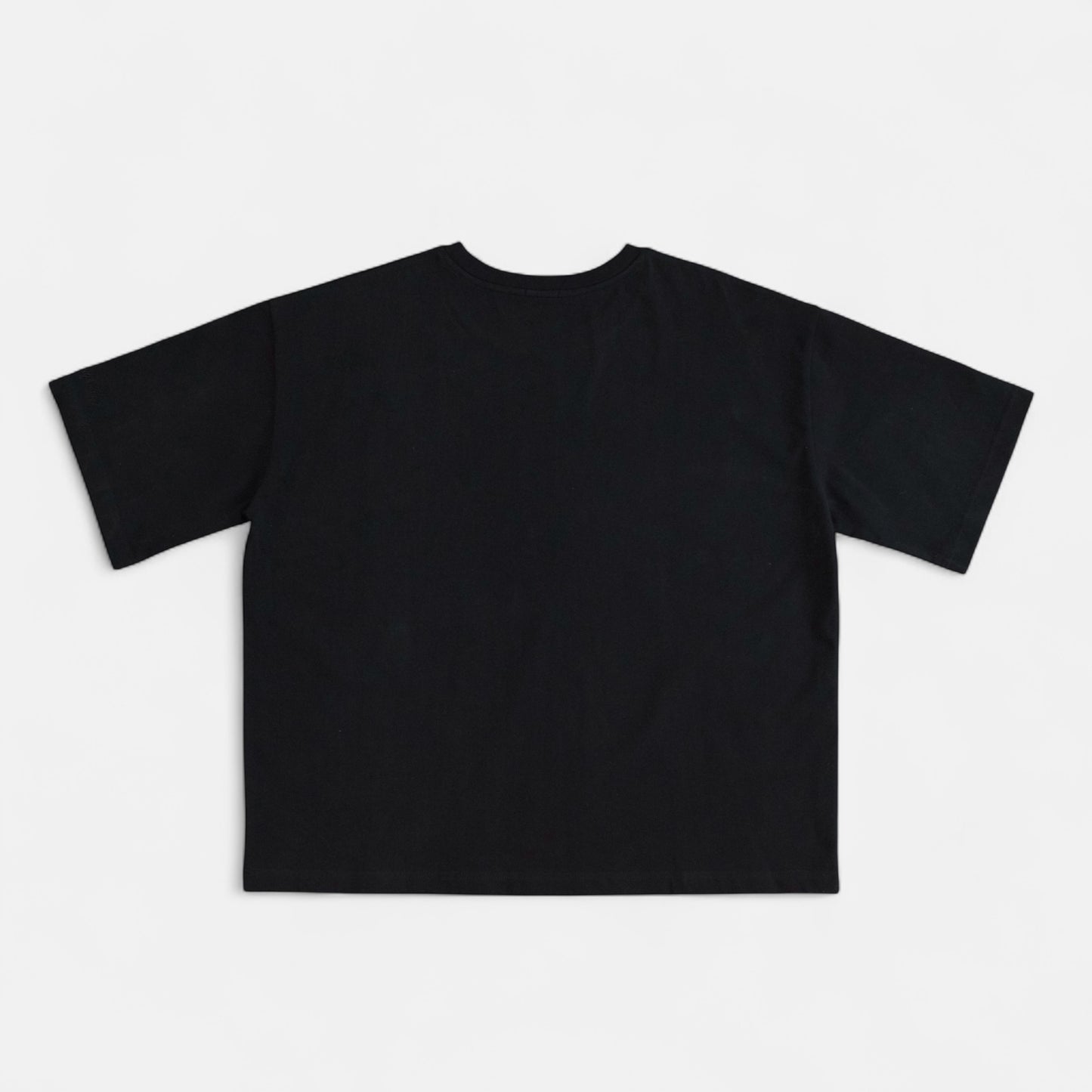 Structured Blank Tee – Black