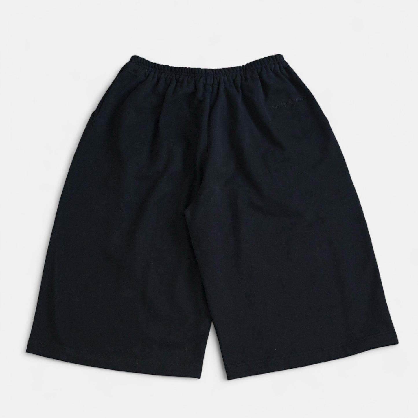Tucked Sweat Shorts - Black