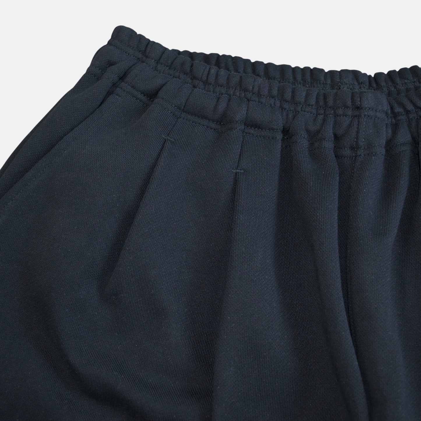 Tucked Sweat Shorts - Black