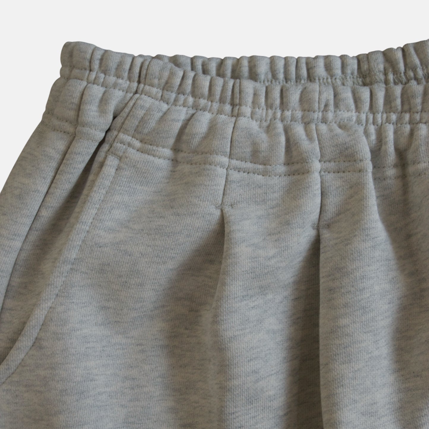 Tucked Sweat Shorts - Oatmeal
